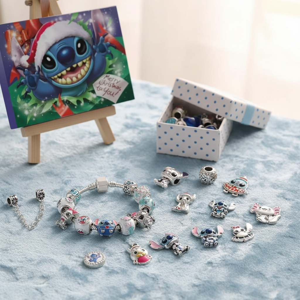 Calendario Avvento Stitch - Bracciale Con Charms