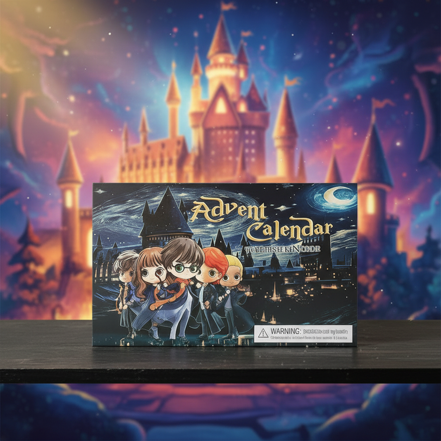 Calendario Avvento con pupazzetti