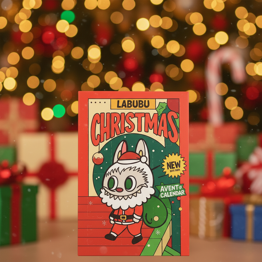 Calendario Avvento con pupazzetti