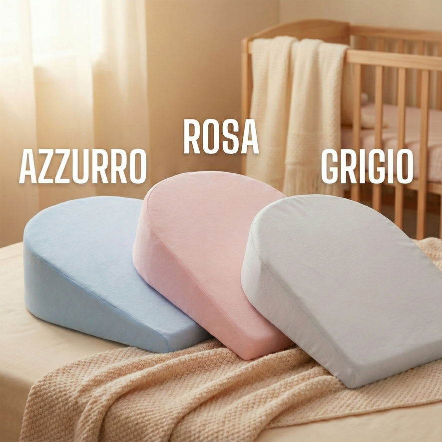 Cuscino Inclinato Anti-Rigurgito Traspirante