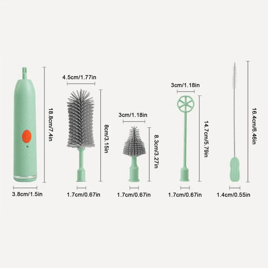Kit Pulizia Biberon Elettrico Ricaricabile