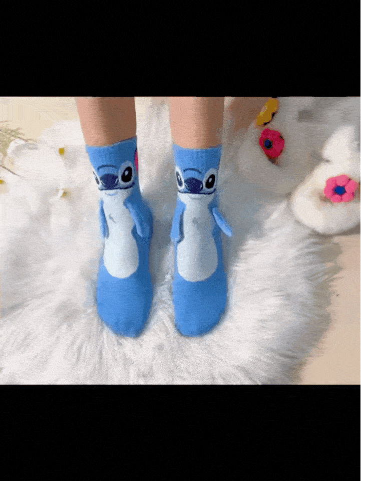 Calzini 3D Stitch & Angel (2 PAIA)