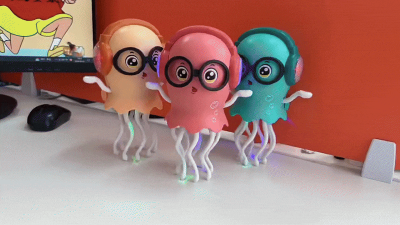 Medusa Elettrica Danzante - Luci, Suoni e Movimenti 360°