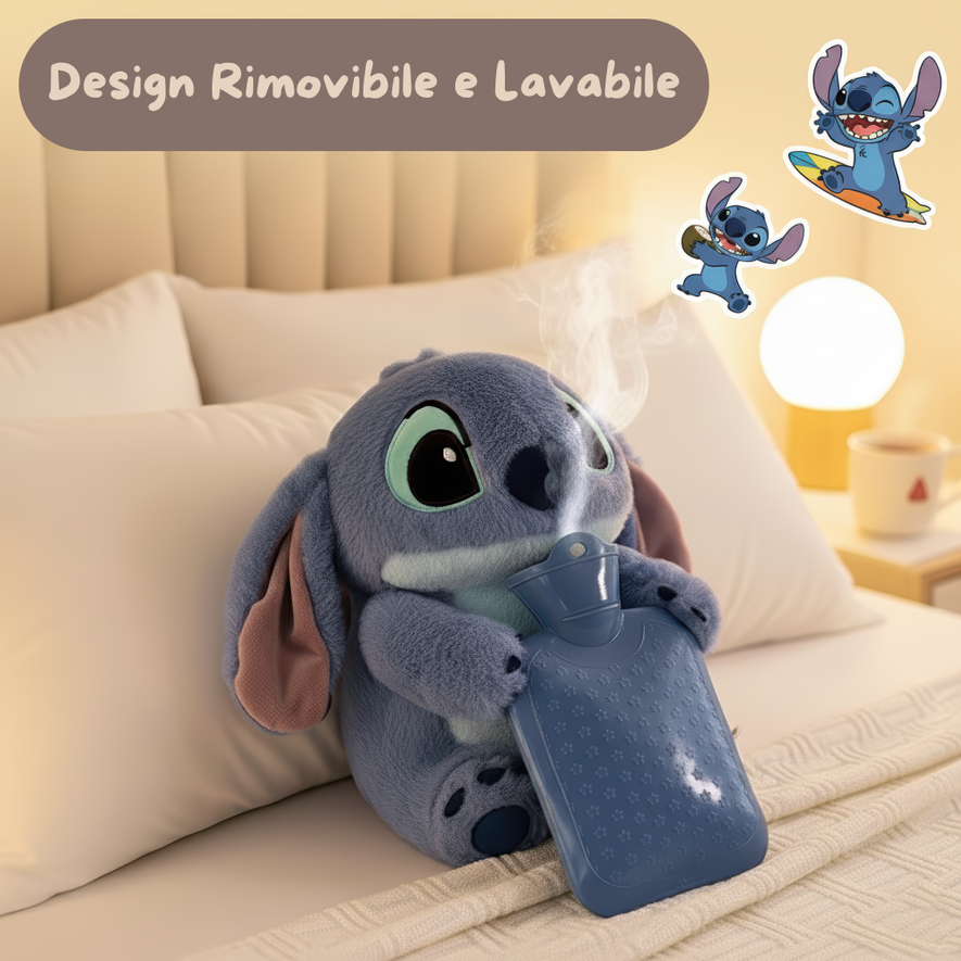 Peluche Stitch con Borsa dell'Acqua Calda