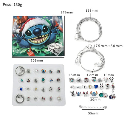 Calendario Avvento Stitch - Bracciale Con Charms