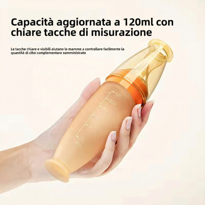 Biberon cucchiaio, svezzamento facile