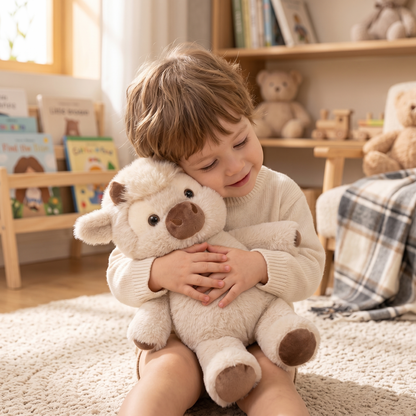 Peluche Mucca Highland Morbidissimo e Interattivo