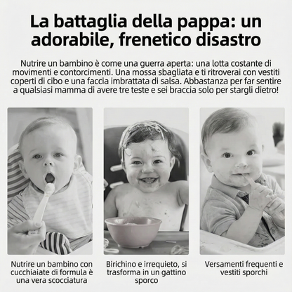 Biberon cucchiaio, svezzamento facile
