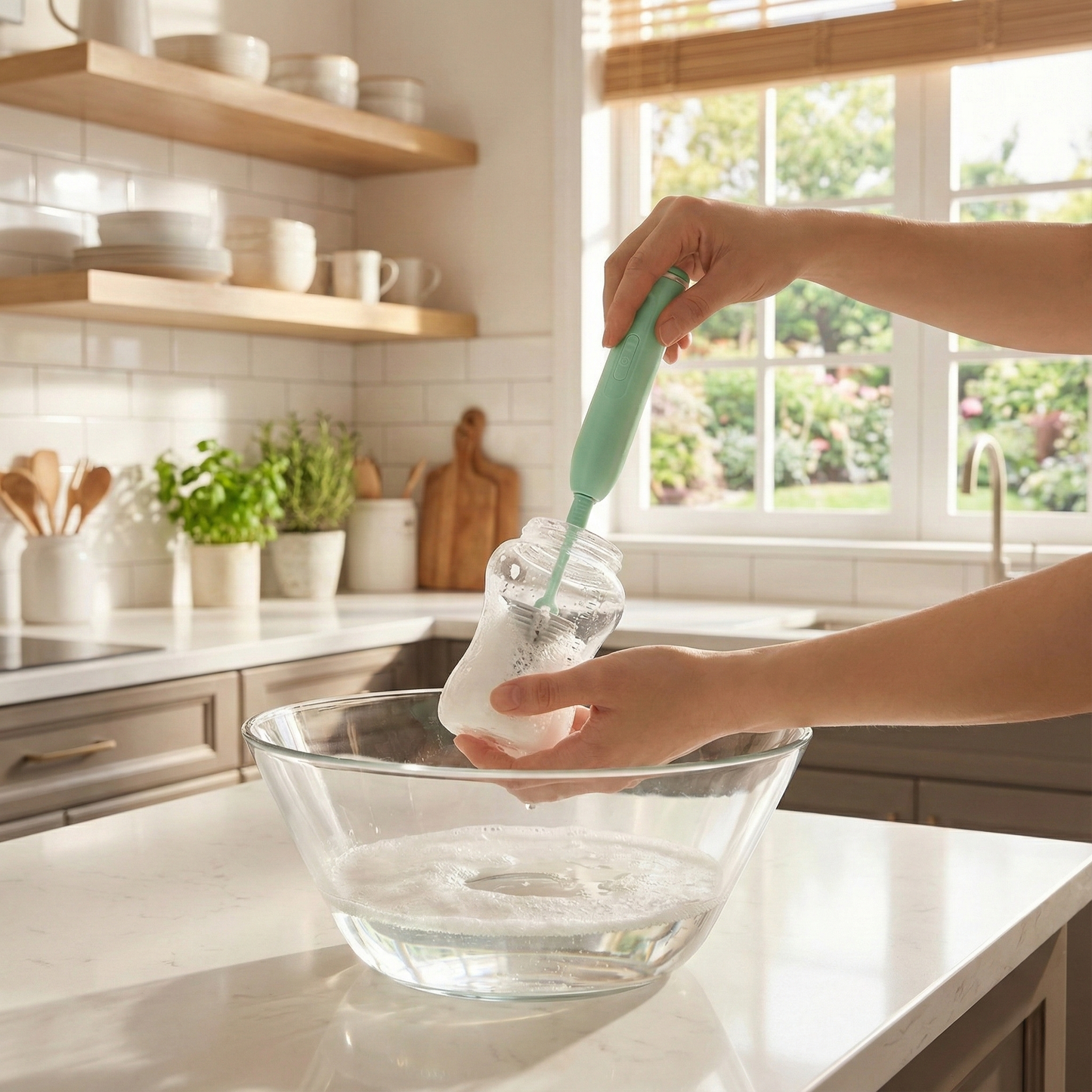 Kit Pulizia Biberon Elettrico Ricaricabile