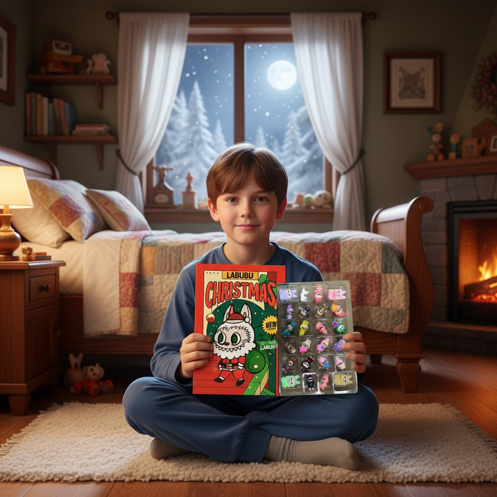 Calendario Avvento con pupazzetti