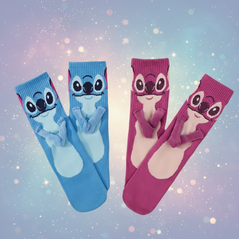 Calzini 3D Stitch & Angel (2 PAIA)