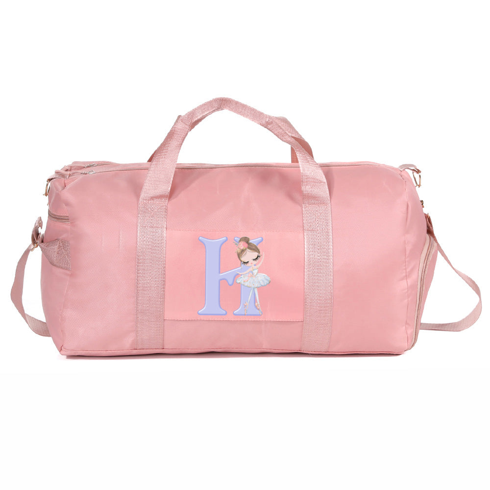 Borsone danza con inziale