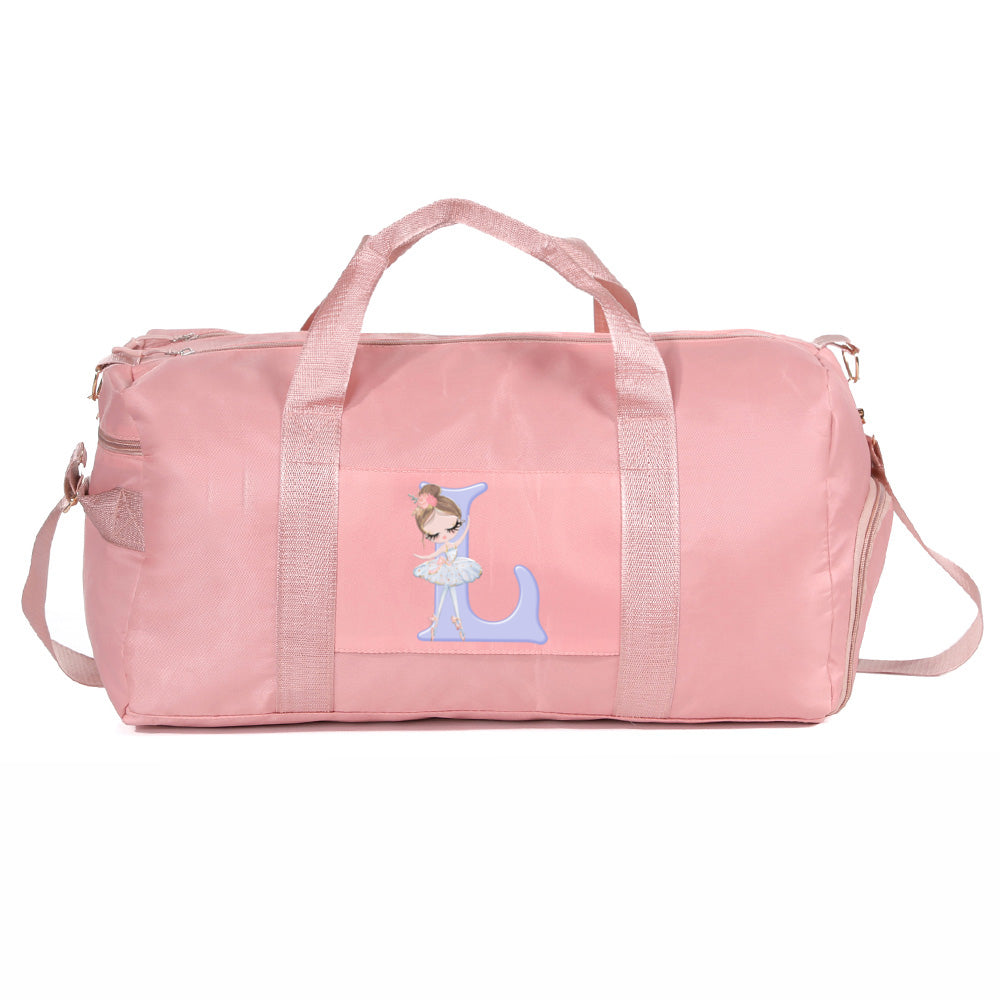 Borsone danza con inziale